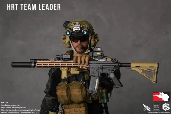EasySimple HRT TEAM LEADER 1/6 アクションフィギュア HRT06