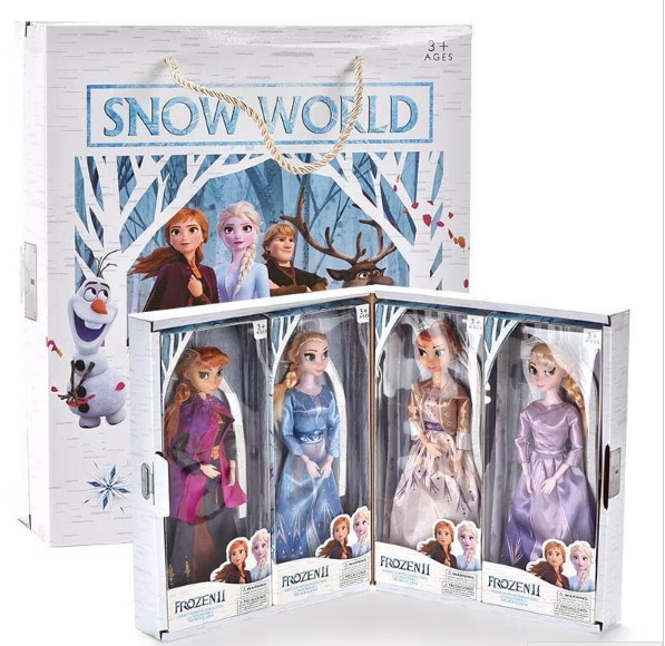 子供 バービー ディズニー アナと雪の女王 プレミアム版 人形 おもちゃ 女の子 クリスマス プレゼント セット 誕生日 かわいい