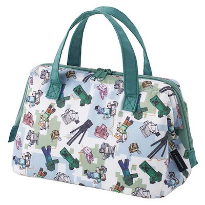 他サイト： スケーター　がま口型ランチバッグ マイクラエクスプロー　KGA1の商品画像