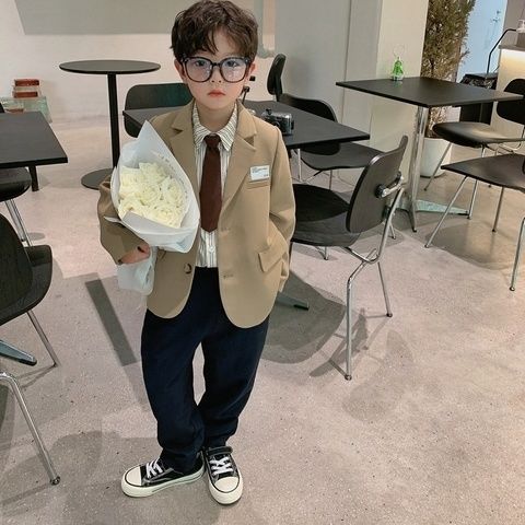 子供服4点セット スーツ ズボン シャツ ネクタイ 七三五 男の子 スーツ フォーマルスーツ 小学校 小学生 卒業式 入学式 結婚式 キッズ 発表会