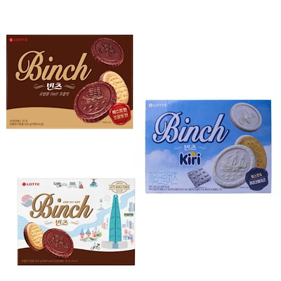 ビンツ3つの味(チョコキリギリスクリームチーズタ...のサムネイル