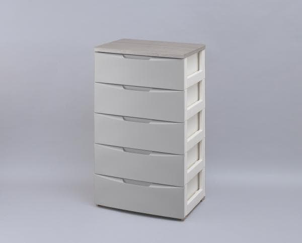 アイリスオーヤマ デザインウッドトップチェスト DW-555