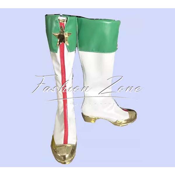 NARUTO -ナルト- 風 うずまき クシナ 冬祭り コスプレ靴 男女兼用 シューズ 道具小物 ブーツ cosplay ハロウィン仮装 変装