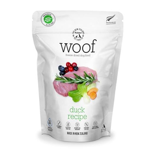 EARTHBORN HOLISTIC WOOF ワフ フリーズドライドッグフード ダック 280G