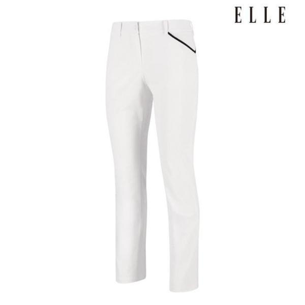 ゴルフセーブゾーン01 女性変形オビ ストレートフィットパンツ 6L21651 100 (S45729616)