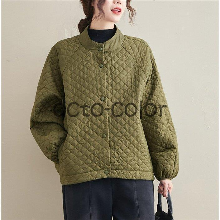 新品 大人気 中綿ジャケット レディース 冬 コート 中綿 暖か ダウン風コート ジャケット アウター 中綿コート 防寒 冬服 冬コート 体型カバー カジュアル