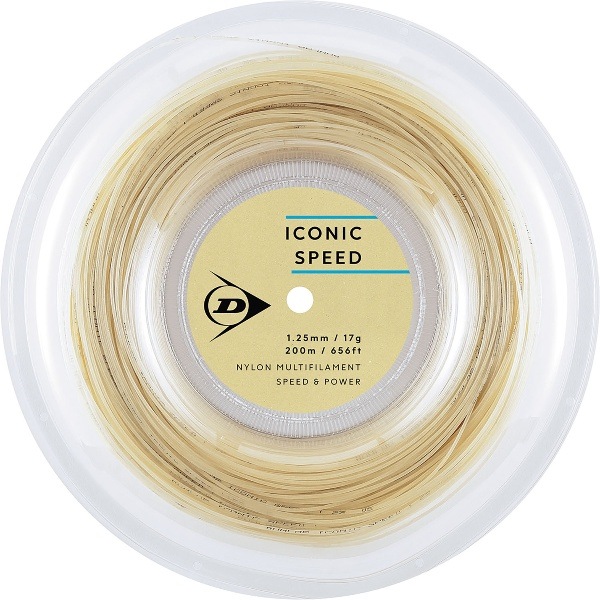 DUNLOP ダンロップ ICONIC SPEED ロール テニス 硬式ガット DSTA32021-615
