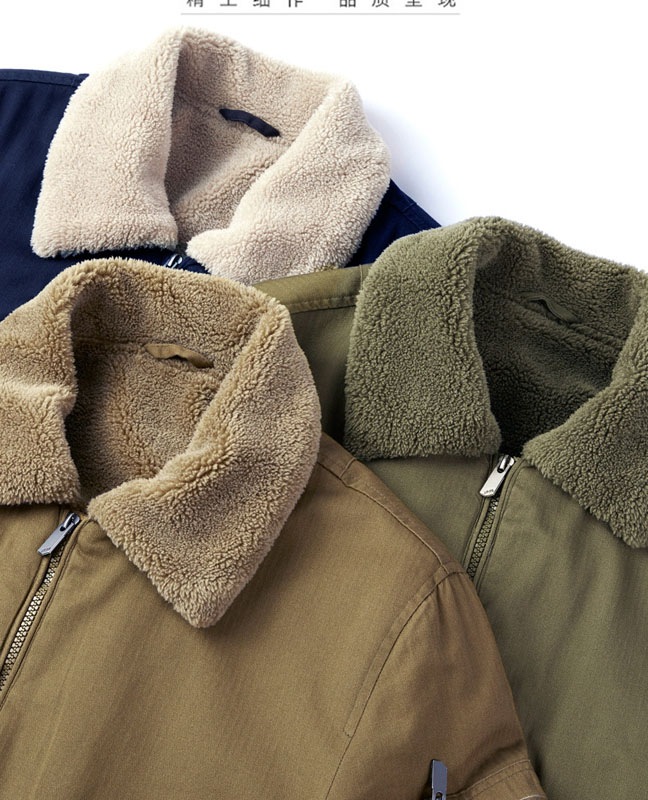 デニムジャケット 長袖 ジージャン 裏ボアジャケット ショート丈 春物 秋 冬　ヴィンテージ メンズ 裏起毛 デニムシャツ