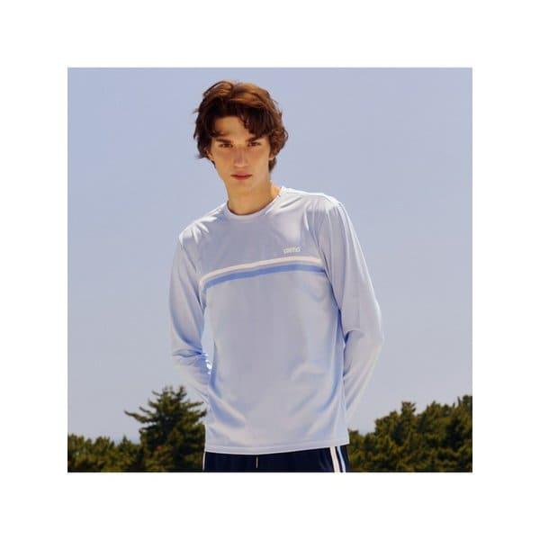 エバン レギュラーフィット ラッシュガード A5BM1RR01SBL