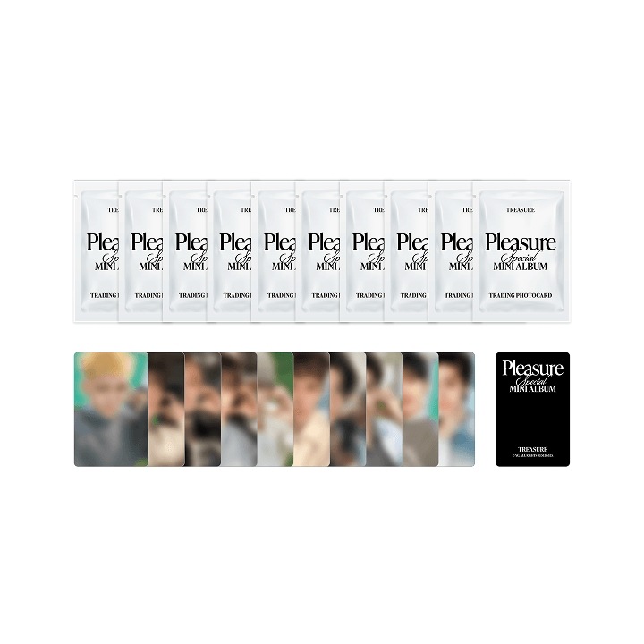 [PLEASURE] TREASURE TRADING PHOTOCARD BULK PACK