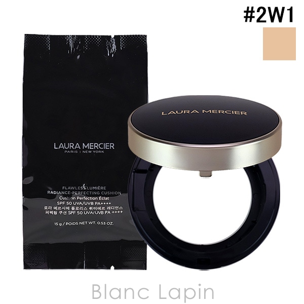 ローラメルシエ LAURA MERCIER フローレスルミエールラディアンスパーフェクティングクッション #2W1 MACADAMIA 15g クッションファンデーション [173683]