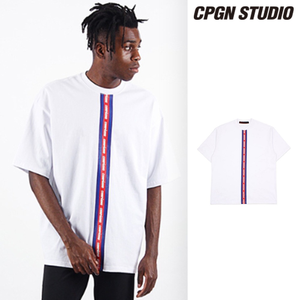 【CPGN STUDIO】 Heavy Overfit Midline Vertical Logo