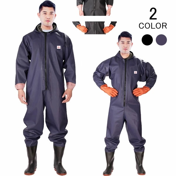 釣り用長靴 作業服 メンス レディース 防水 水仕事 通気 胴付長靴 胴長 土木 工場作業 防災 清掃 農業 農作業 漁業 長靴 大人 大きいサイズ 防水 水産 釣り 潮干狩り 貝堀り 除雪 摩耗に強