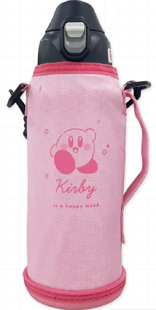 カミ 215zak457ms304165 【星のカービィ】ワンプッシュダイレクトボトル【カービィ】【ゲーム】【ゲームキャラ】【カービー】【任天堂】【ボトル】【ケース】【ホルダー】【カバー】【水筒】【マ