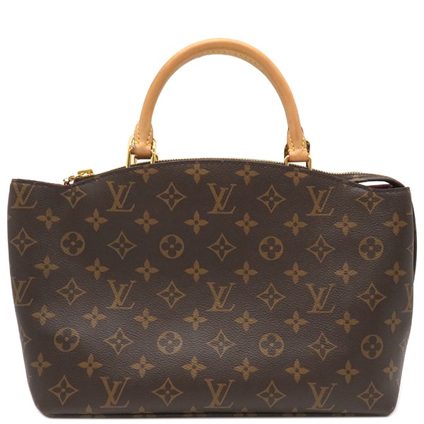 ルイヴィトン LOUIS VUITTON 2WAYバッグ プティパレ PM モノグラムキャンバス モノグラム ゴールド金具 フラップ 茶 M45900 【保存袋】【中古】