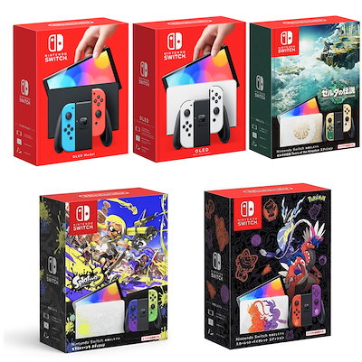 【各種 】Nintendo Switch（有機ELモデル） 「ホワイト」...のサムネイル