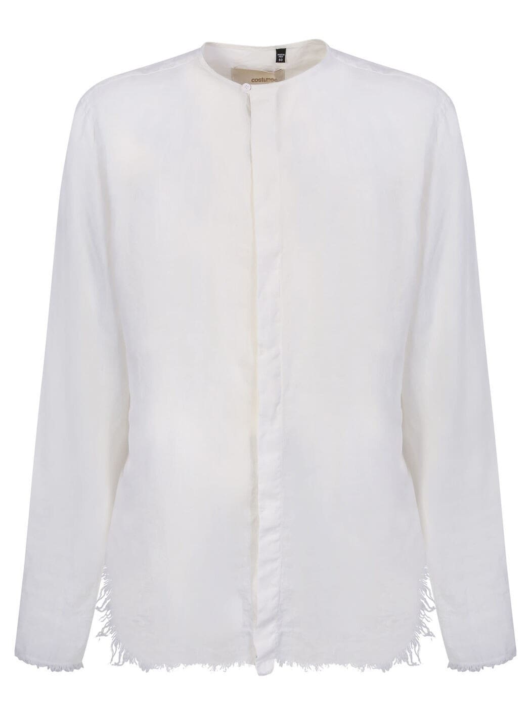 DODO CORFU OFF WHITE ホワイト 春夏2025 シャツ メンズ ia
