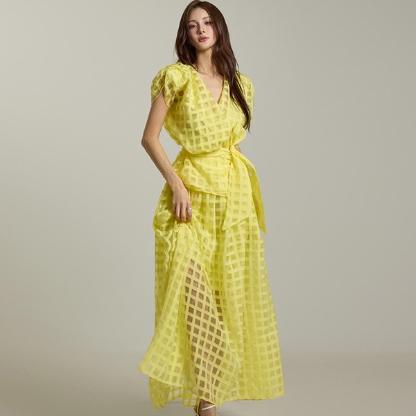 TP2102 ブラウス スカート セットアップ