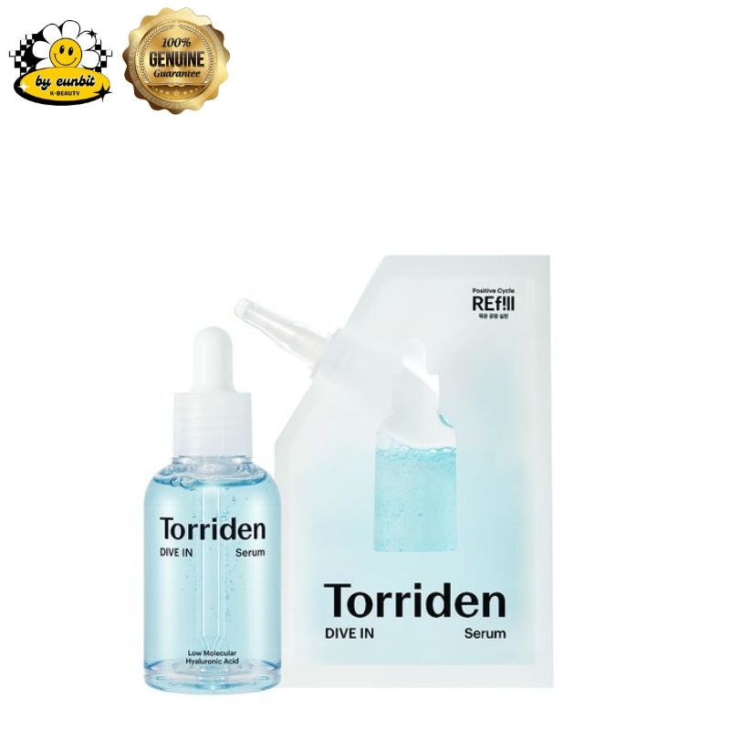 ダイブイン低分子ヒアルロン酸セラム50ml詰め替え企画（+詰め替えパック50ml)化粧水