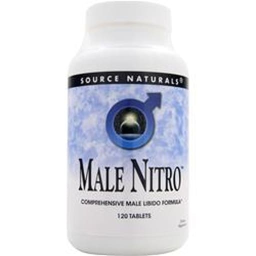 SOURCE NATURALS社 Male Nitro (メイルニトロ) 120タブレット