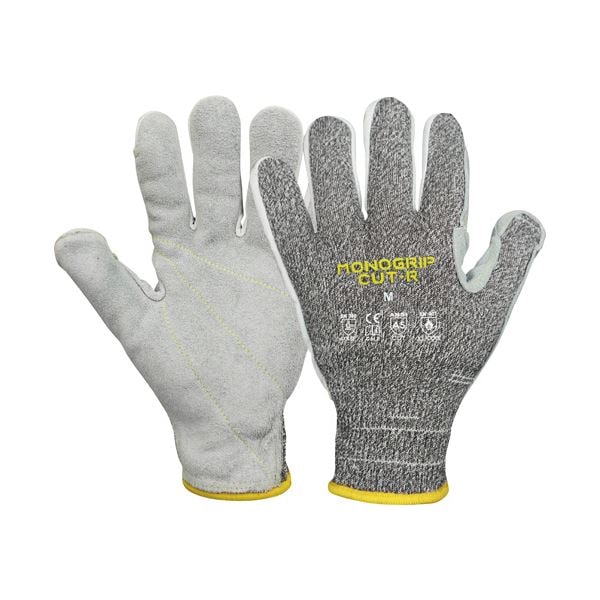 ケイワークmonotek モノグリップカットR 杢グレー Lサイズ CR-01-L 1双