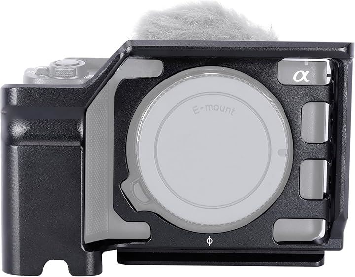 カメラケージ Sony ZV-E1カメラ専用 1/4インチネジ穴 コールドシューマウント 超拡張性 耐磨耗性 耐腐食-560