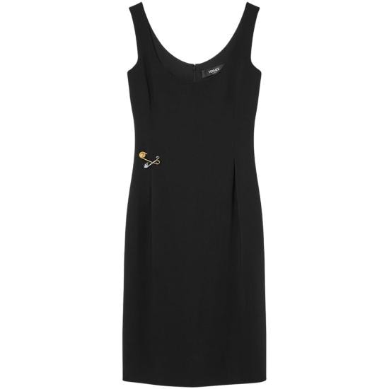 VERSACE Women Dresses 1A13362 1018664 1B000 BLACK