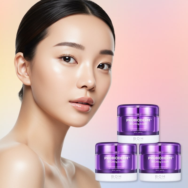 【正規品】プロバイオダーム 3D リフティング クリーム 50 mL ×3個セット ハリ・キメ集中ケア 韓国スキンケア