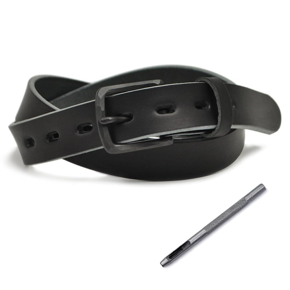 ニッポンデハンドメイド ベルト カジュアル 日本製 栃木レザー ヌメ革 ミシバクロップ 真鍮 メンズ レディース 30mm 3cm幅 ベルト専門店ベルトラボ BLLB0771