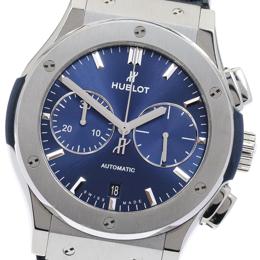 ベルト訳あり ウブロ HUBLOT 521.NX.7170.LR クラシックフュージョン デイト クロノグラフ 自動巻き メンズ _887237【中古】