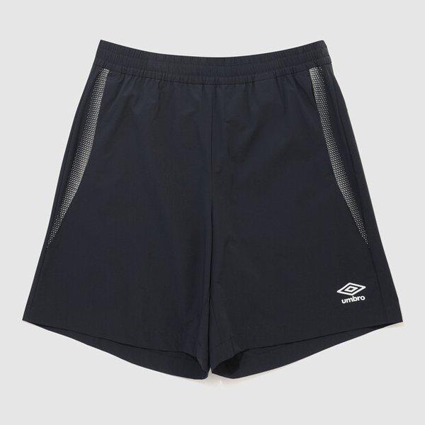 スローキック冷感4部丈ハーフパンツ BLACK UR223SHP53 BLK0