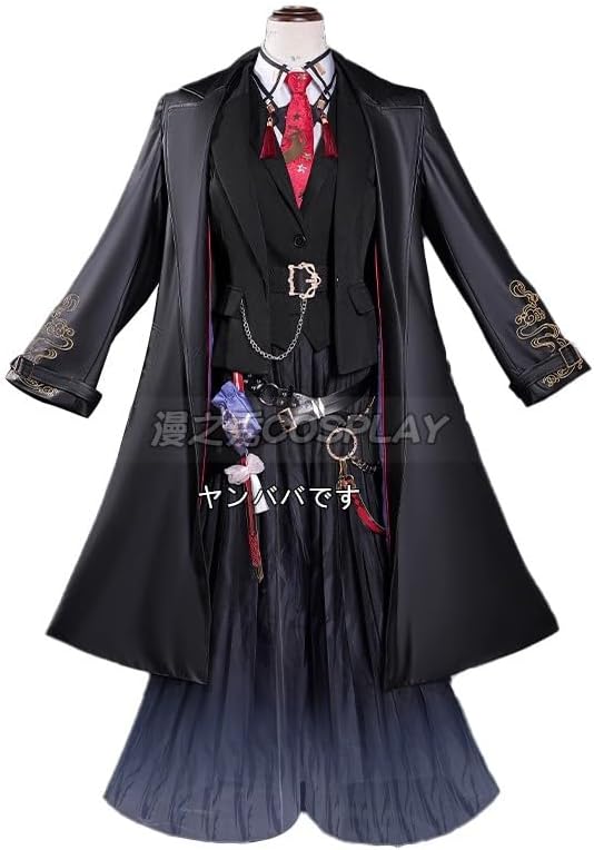 アークナイツ星6ヴァルピスフォーリアコスプレ 衣装+尾+耳(ウィッグ 靴別売り)
