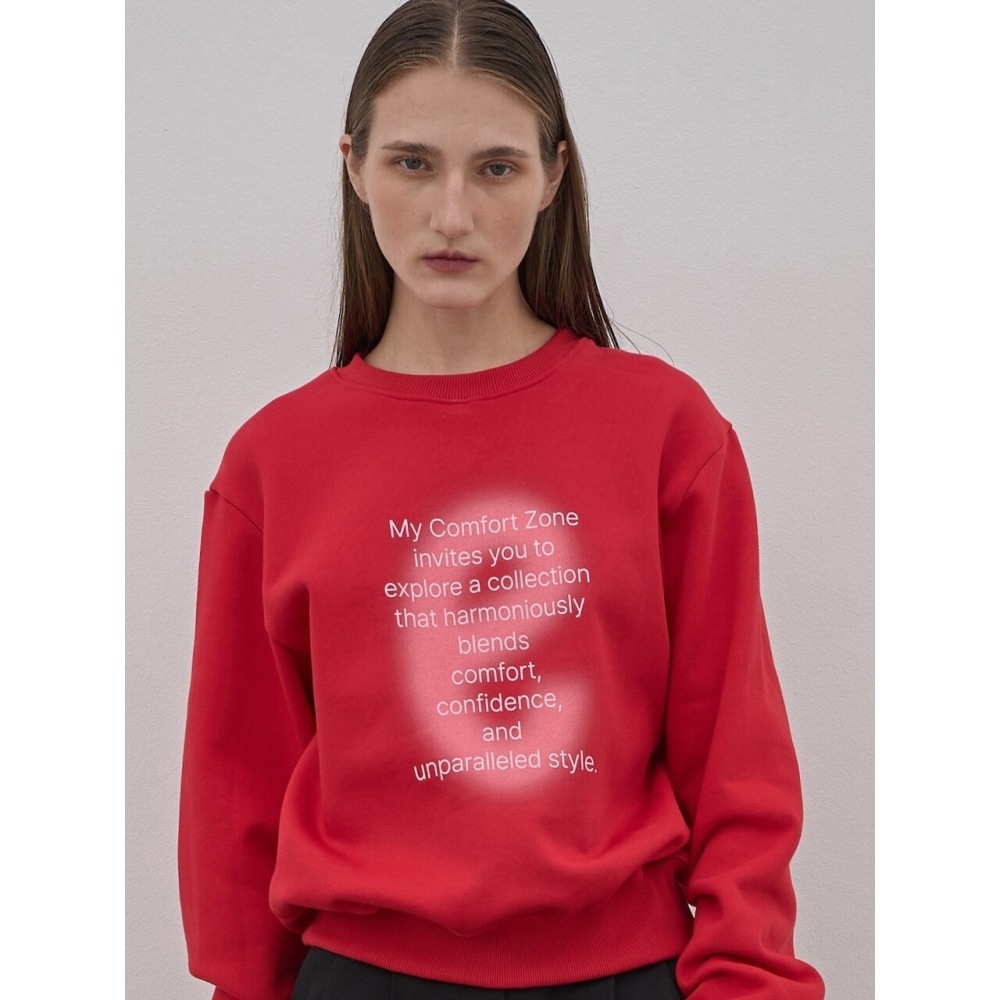 ELLIOTI E ブラースウェットシャツバーガンディー