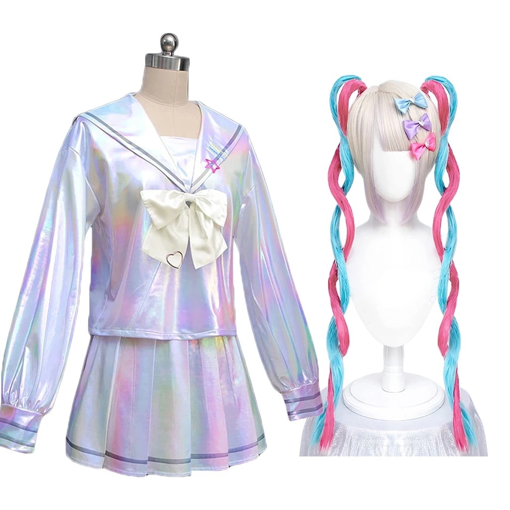 コスプレ衣装 超てんちゃん 髪飾り付き 超絶最かわてんしちゃん ウィッグ付き イベント パーティー 変装 演出服 クリスマス パーティー