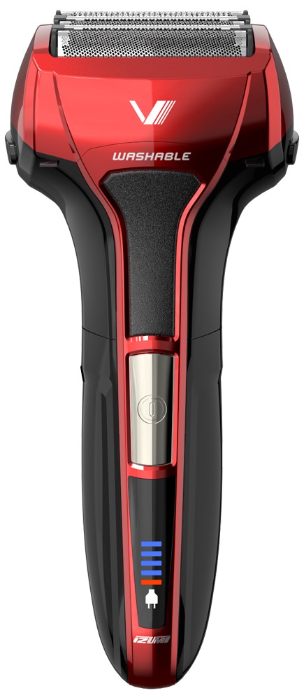 イズミ IZF-V553W-R メンズシェーバー[電気シェーバー]【5枚刃】（レッド） IZFV553WR