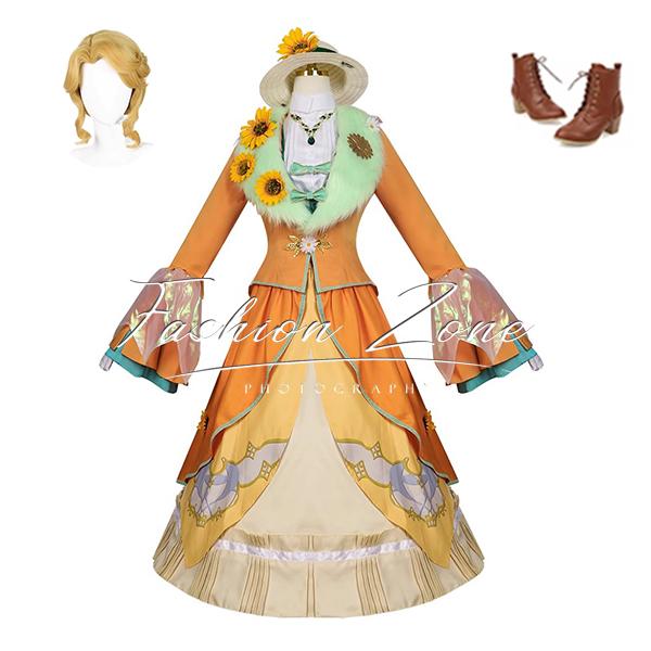 【品質良い 大好評中】迅速な出荷IdentityV 第五人格 記者 華生小姐 コスプレ衣装 ウィッグ 靴 cosplay ハロウィン 演出服 変装