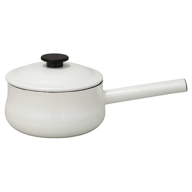野田琺瑯　LK-18N ホワイト ルーク ソースパン18cm　475218
