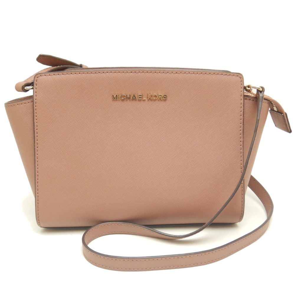 SELMA セルマ 30T3GLMM2L ショルダーバッグ PVC ピンクベージュ/252864【中古】