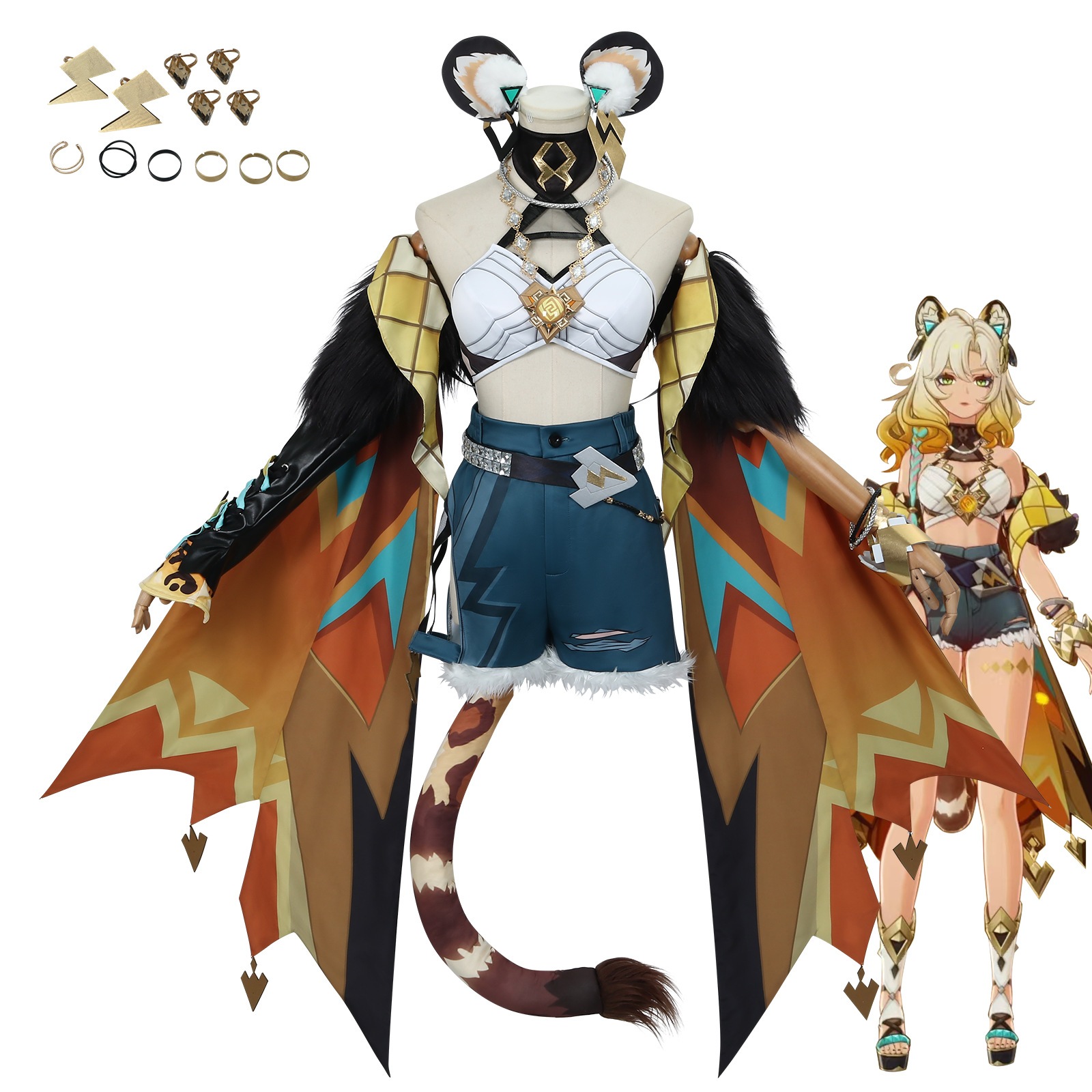 【人気爆売れ】元神cos コスプレ コスチューム納塔欣火鋳魂希諾寧コスプレいしょう にじげんコスプレ服