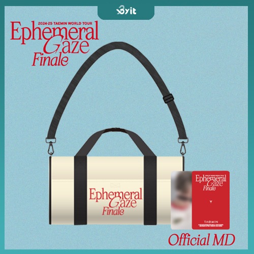 【公式】 SHINee TAEMIN BOSTON BAG [Ephemeral Gaze] Finale OFFICIAL MD 公式 テミン ボストンバッグ グッズ かばん 正規品