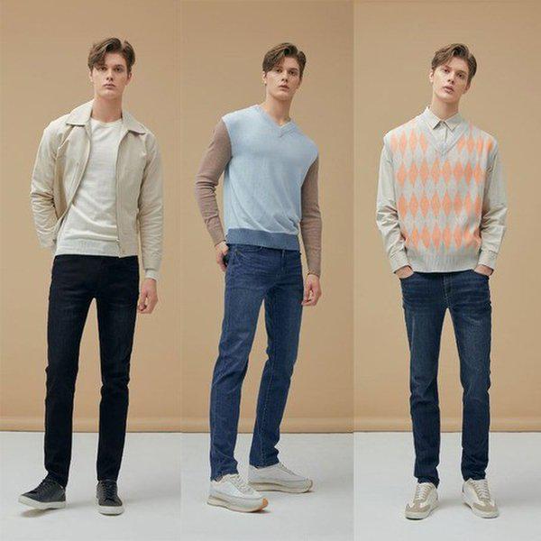 男性ストレッチバンディングデニム3種_638060