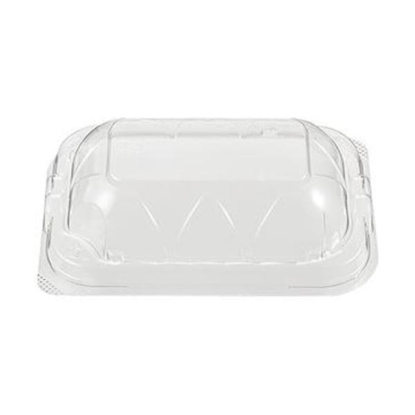 （まとめ）中央化学 SDホットマルシェ 0.7蓋/穴無し 透明 1パック（50枚）[x50セット]