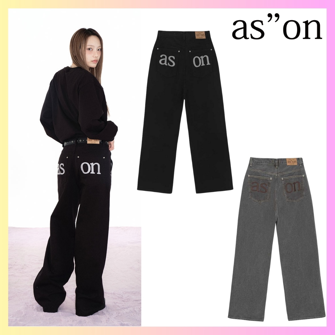 SMOG WIDE PANTS - 2カラー + FREE OMAKE ワイドパンツ ジーンズ デニム パンツ パンツ レディース パンツ 黒 パンツ レディース 夏 ワイドパンツ レディース デニム