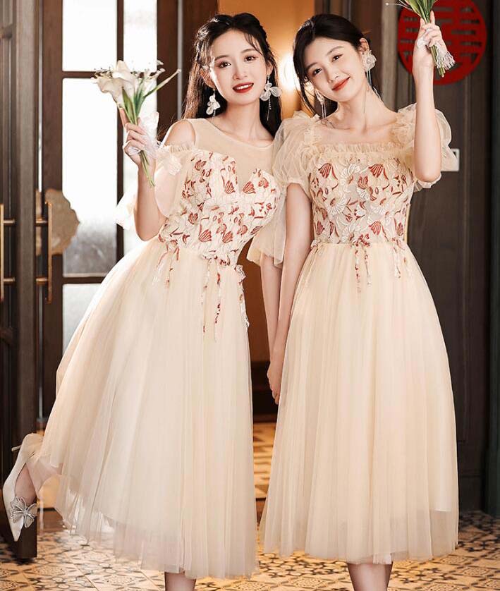 パーティードレス ロング丈 ミモレ丈 レディース お呼ばれドレス ワンピース ドレス 優雅 着瘦せ 演奏会 忘年会 成人式 礼服 結婚式ドレス イブニングドレス コンサート 舞台 撮影 きれいめ フォ