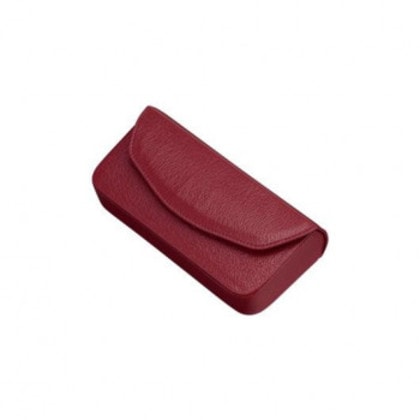 FG-6 メガネケース マジックテープ式 鼻あて付 FG-6 エンジ