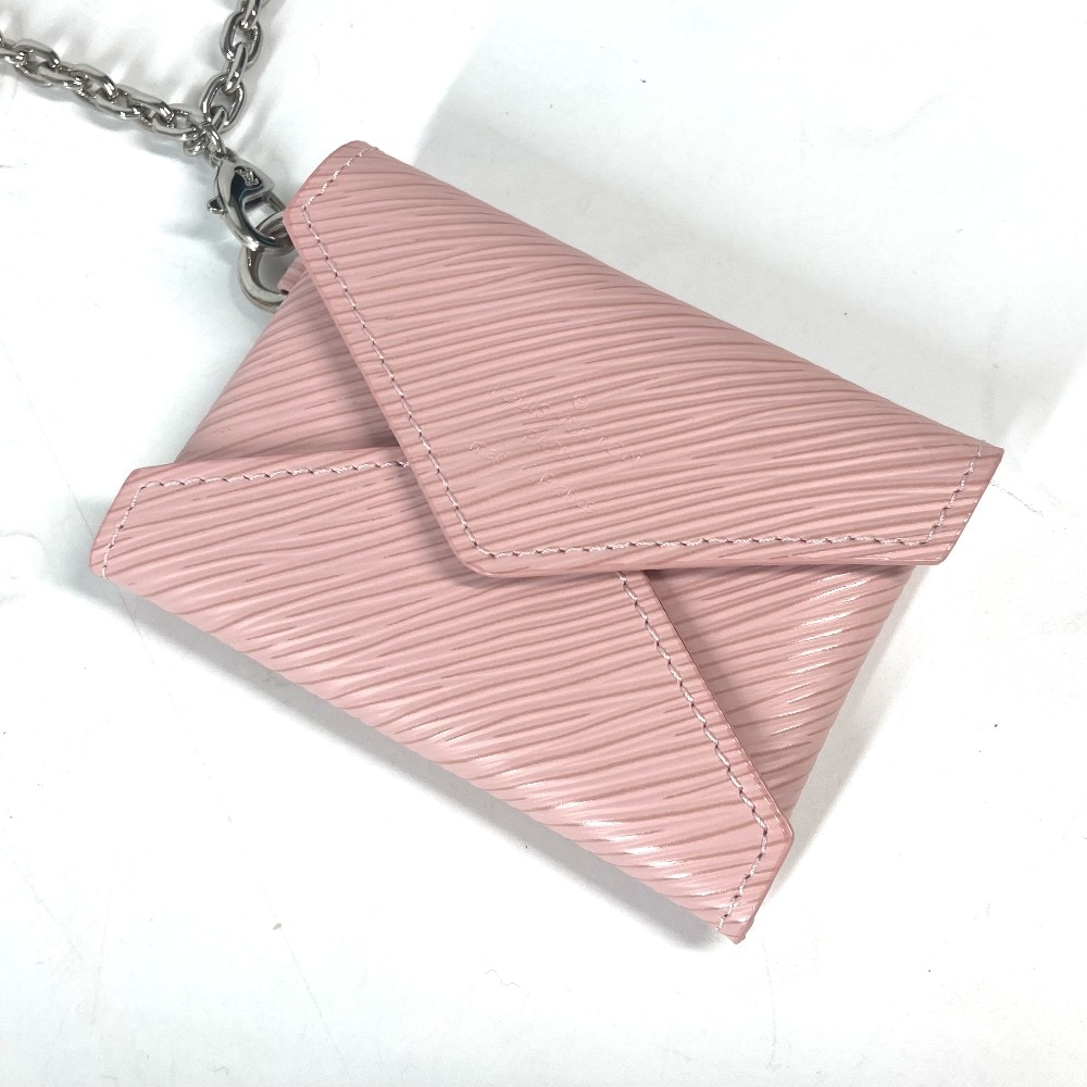 ネックレス M68557 キリガミ ネックレス エピ ポーチ コインケース アクセサリー 財布 エピレザー ピンク