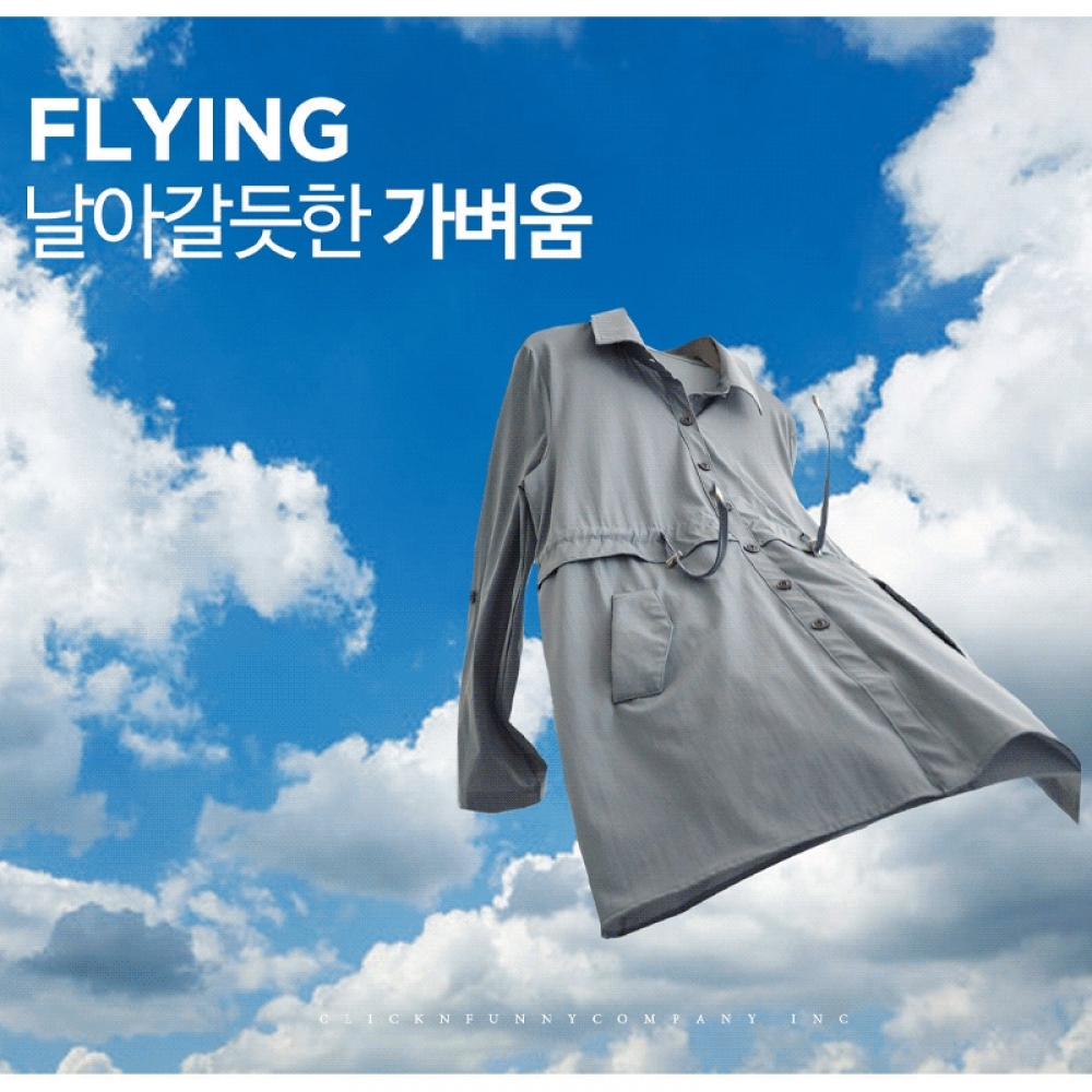 Click & Funny Kins ロールアップストリングジャンパー