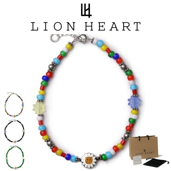 アンクレット メンズ LH T.H.R フラワーLEOアンクレット ガラスビーズ 316L 真鍮 LH-1AN046 クリスマス 誕生日 プレゼント ギフト 彼氏 【ネコポス】