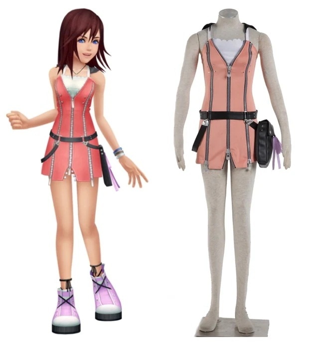 682Kingdom Hearts キングダム ハーツ カイリ コスプレ衣装 アニメ ハロウィン クリスマス服 変装服仮装