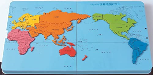 Qoo10] 色：くもんの世界地図パズル くもん出版